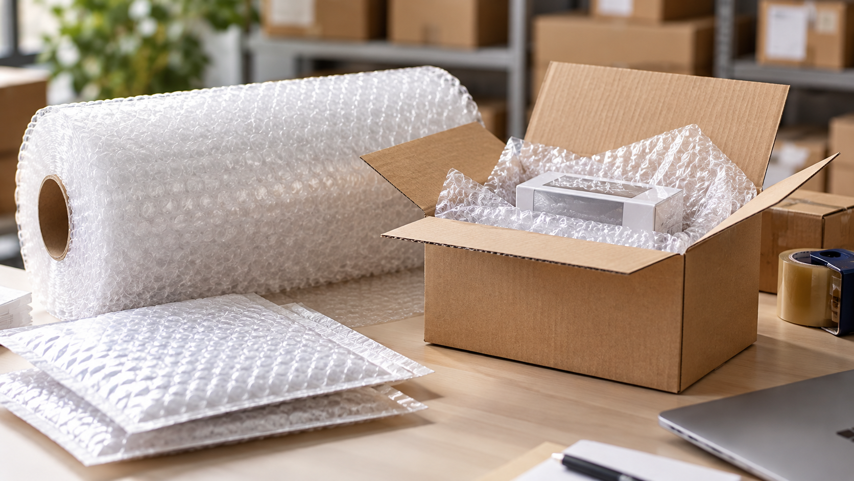 Plástico bolha para e-commerce: como proteger pedidos e reduzir avarias nos envios?